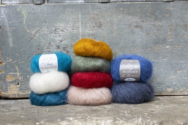 Pelotes de laine Mohair – Image 3
